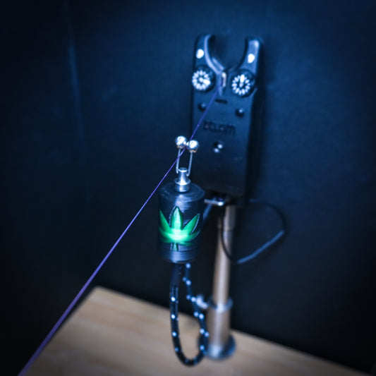 LED Powered 420 leaf Custom Carp Fishing Bobbin