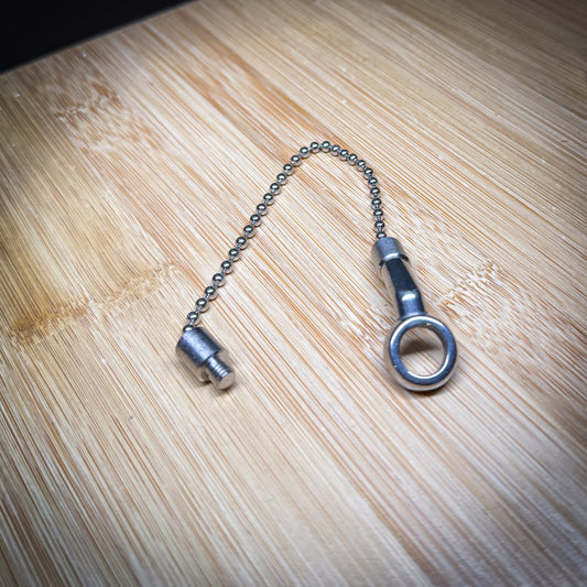 Stainless Steel Bobbin Chain With Hockey Stick (M5 Thread)