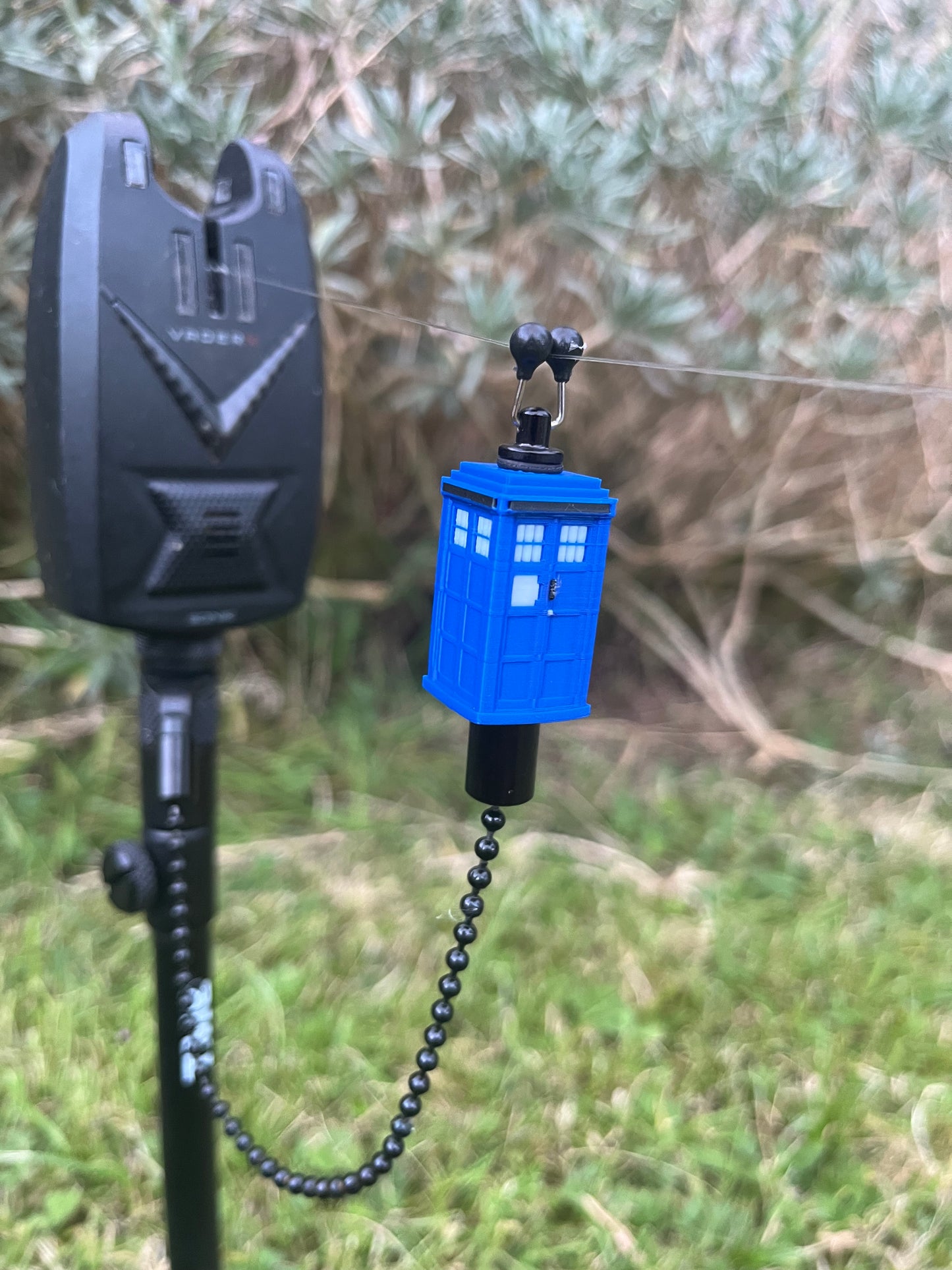 Custom Tardis Carp Fishing Bobbins Metal Clips Bite Indicators