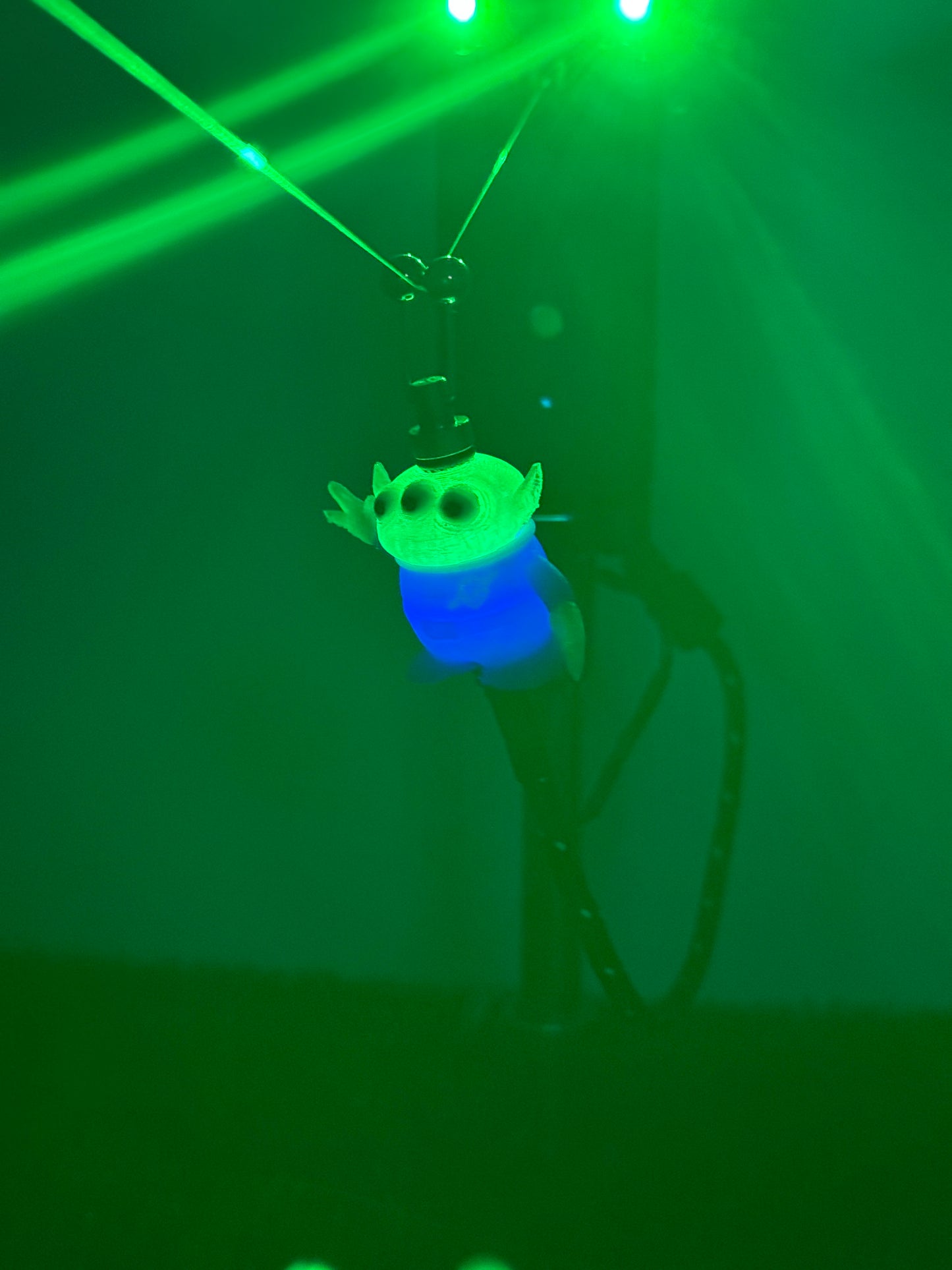 LED Powered Flashing Alien Carp Fishing Bobbins