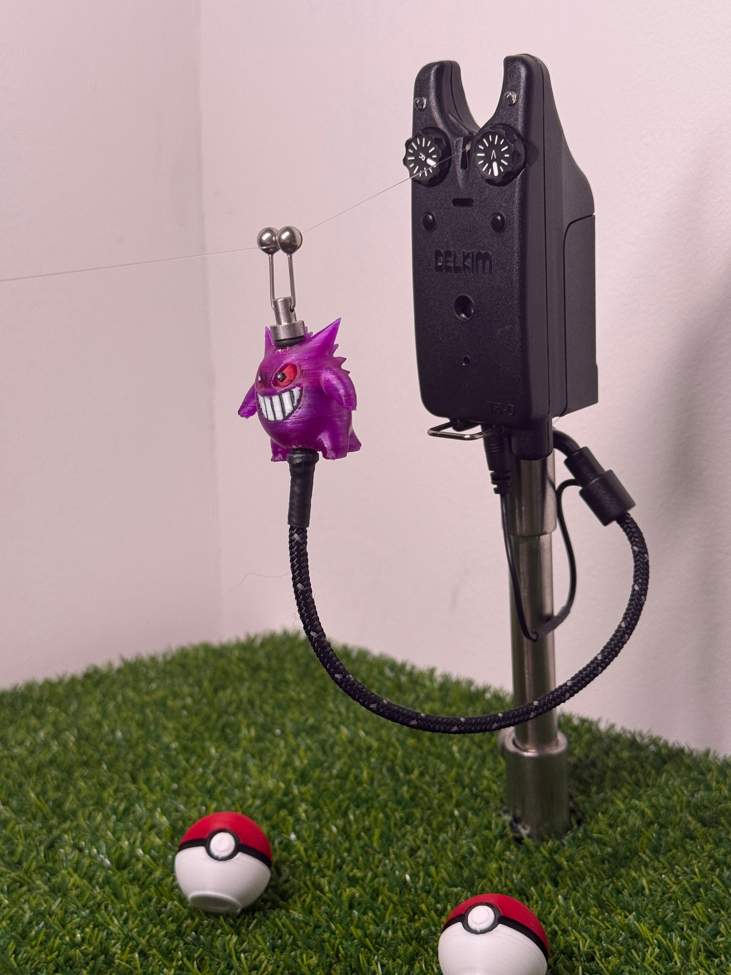 LED Powered Flashing Gengar Carp Fishing Bobbins