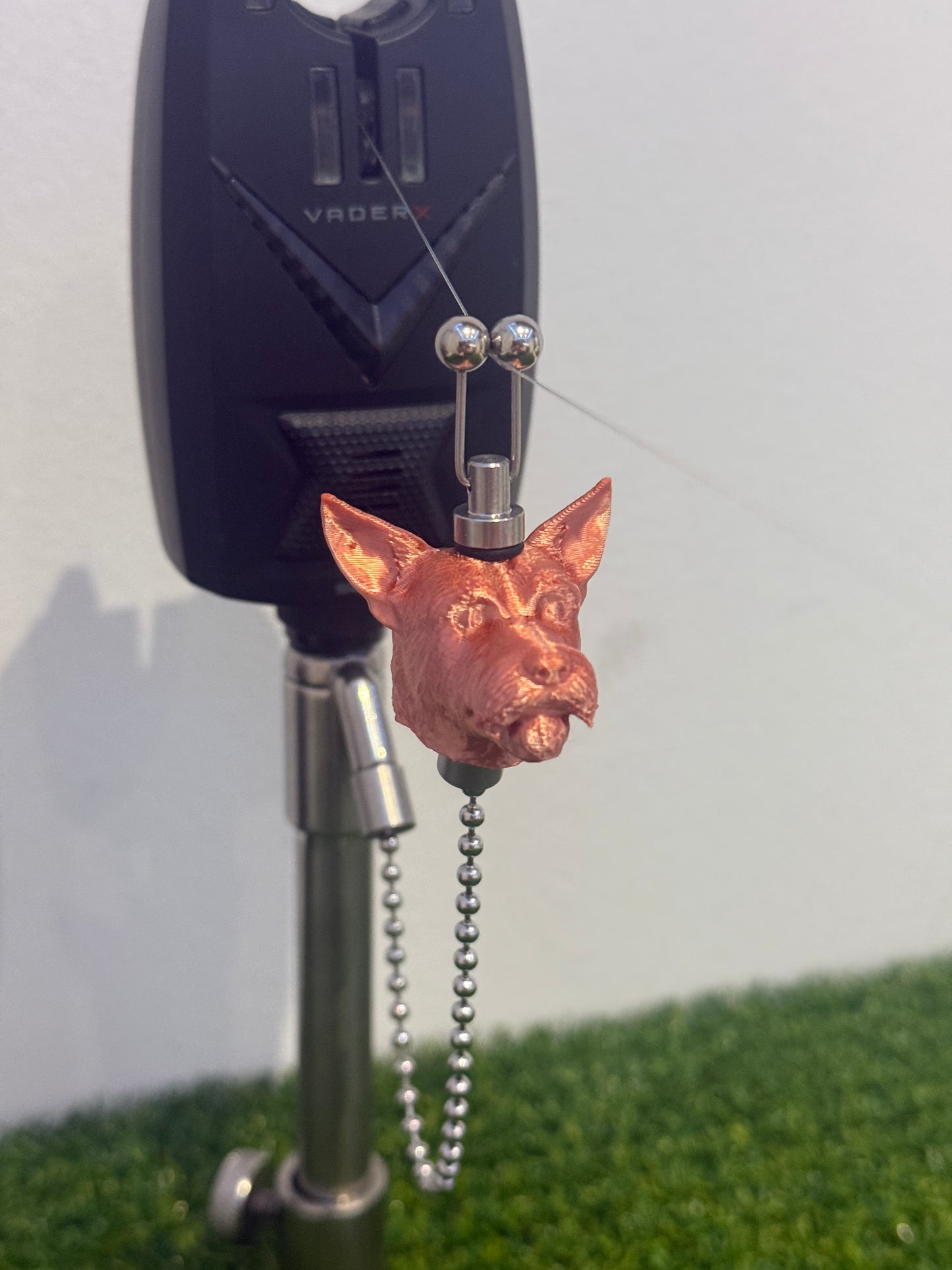 Custom Jack Russell Carp Fishing Bobbins Metal Clips Bite Indicators