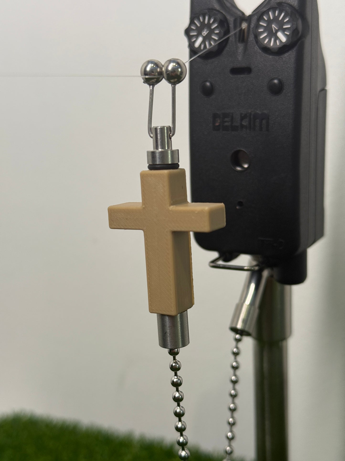 Custom Cross Carp Fishing Bobbins Metal Clips Bite Indicators