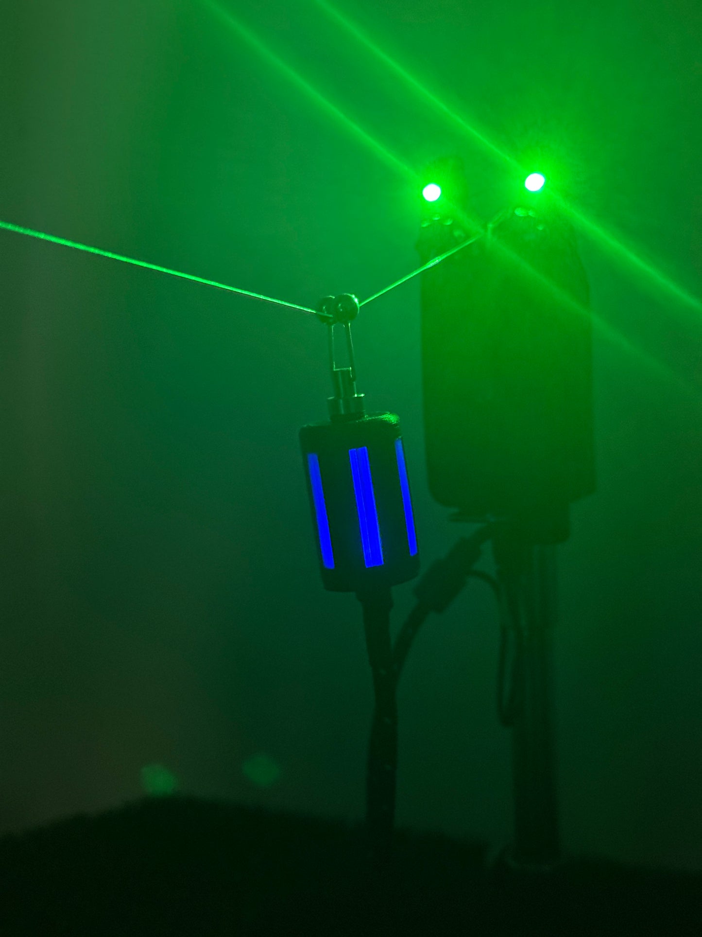 Blue Lanternz LED Powered Custom Carp Fishing Bobbins