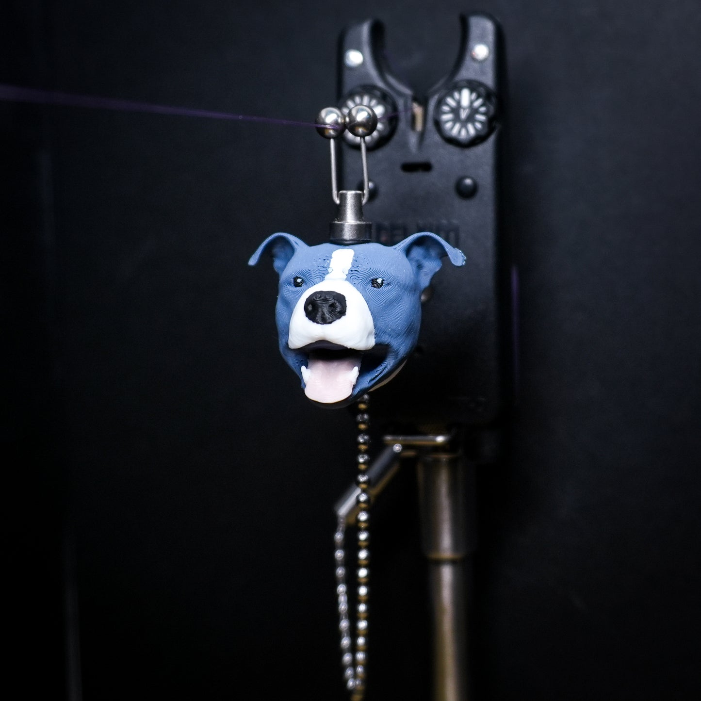 Staffy Blue and White Carp Fishing Bobbin