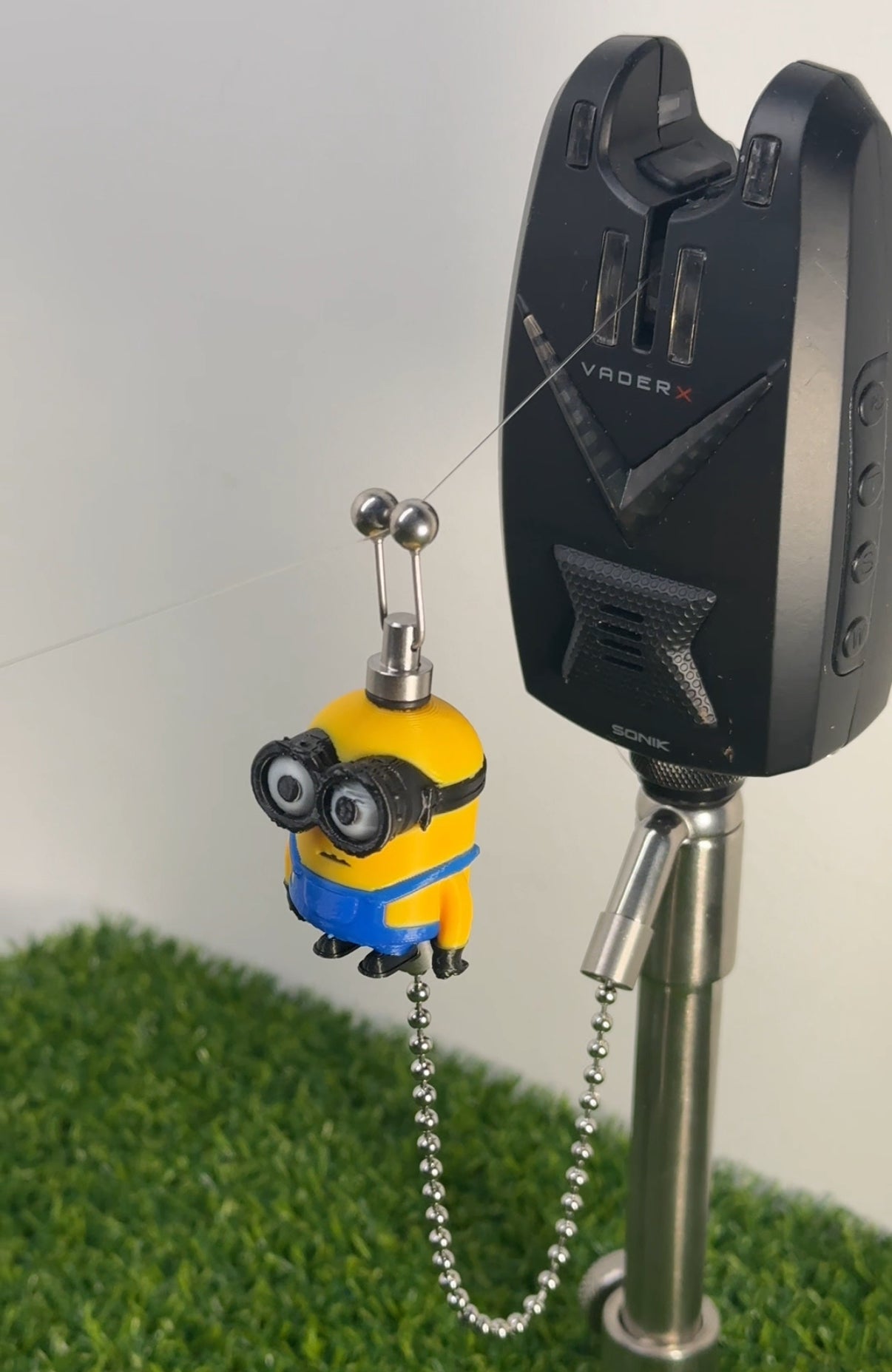 Custom Minion Carp Fishing Bobbins Metal Clips Bite Indicators