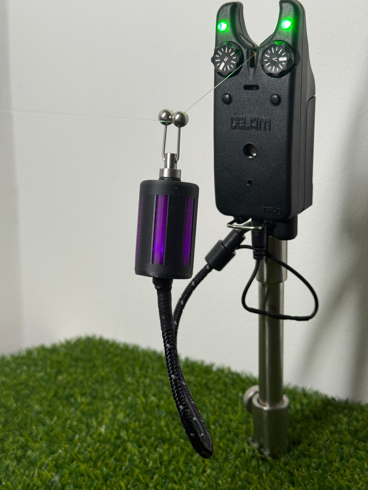 Purple Lanternz LED Powered Custom Carp Fishing Bobbins