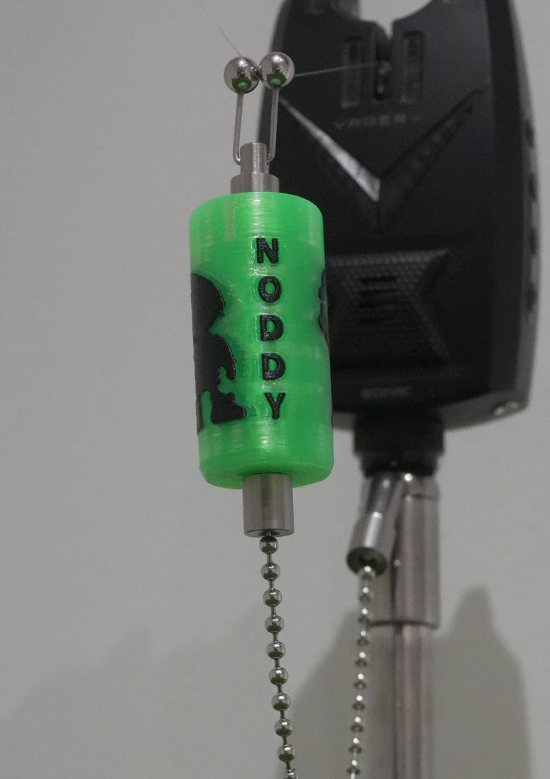 Glow In The Dark Custom Neon Green Noddy Carp Fishing Bobbin