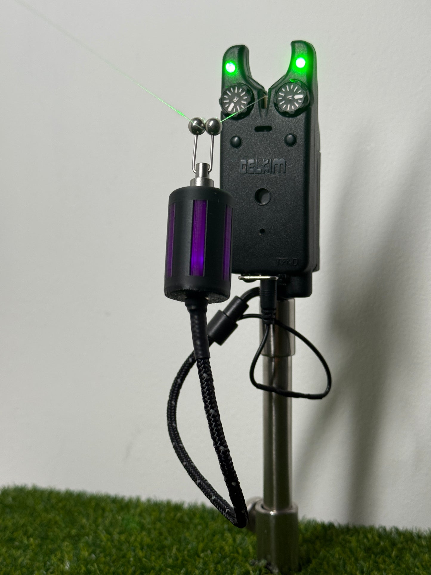 Purple Lanternz LED Powered Custom Carp Fishing Bobbins