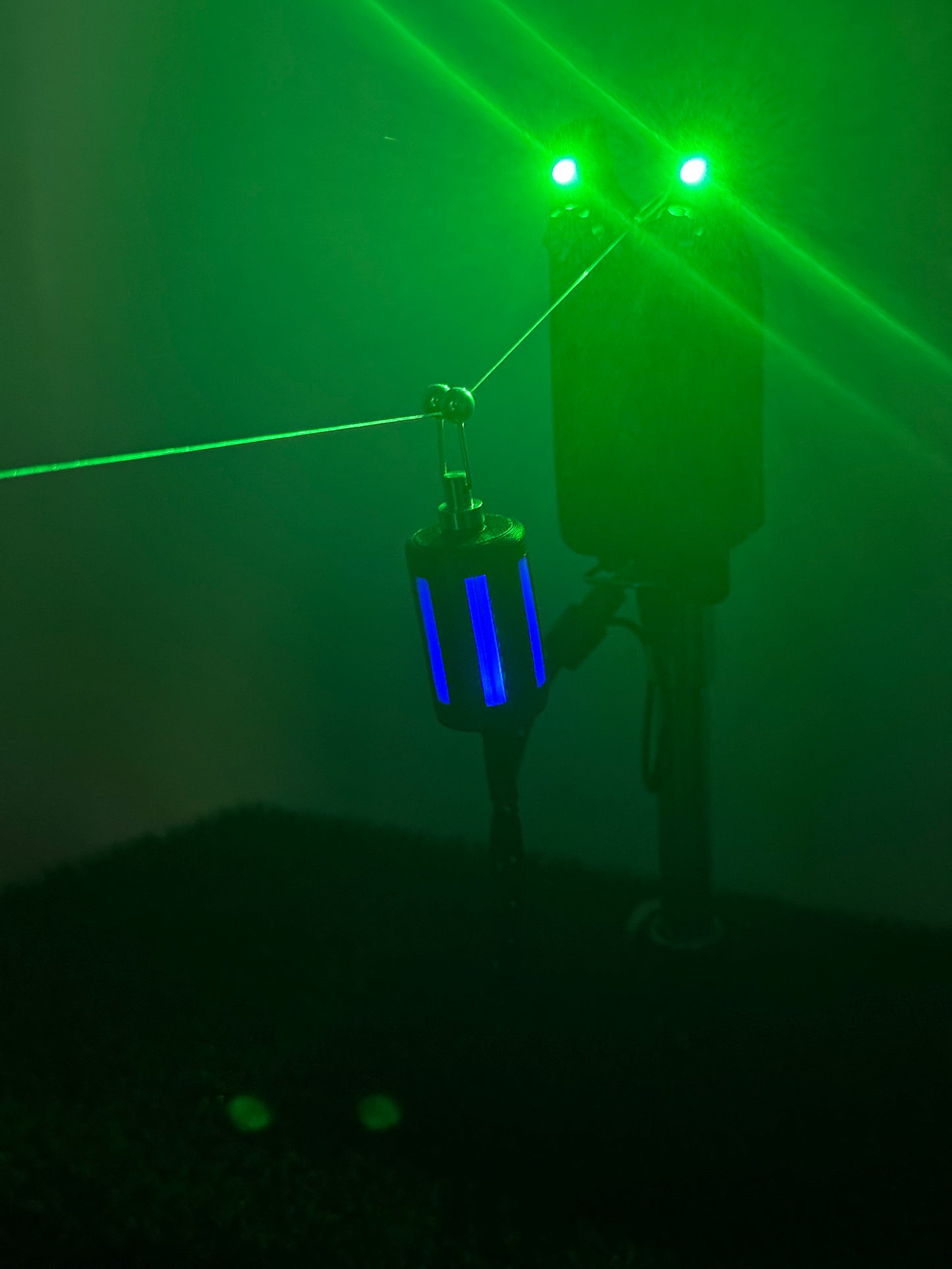 Blue Lanternz LED Powered Custom Carp Fishing Bobbins