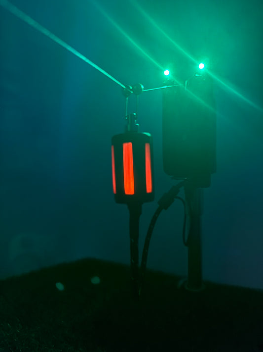 Red Lanternz LED Powered Custom Carp Fishing Bobbin