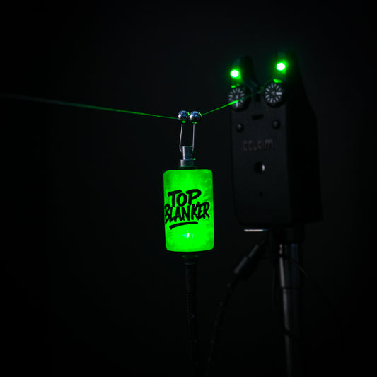 LED Powered Top Blanker Custom Carp Fishing Bobbins