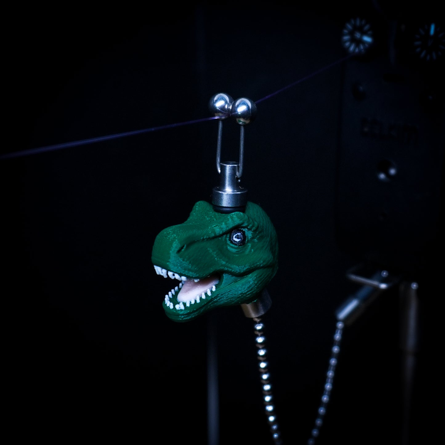 Custom Dinosaur Carp Fishing Bobbin