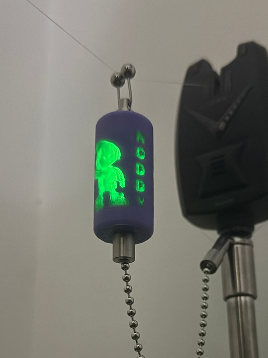 Glow In The Dark Custom Purple Noddy Carp Stainless Steel Carp Fishing Bobbin