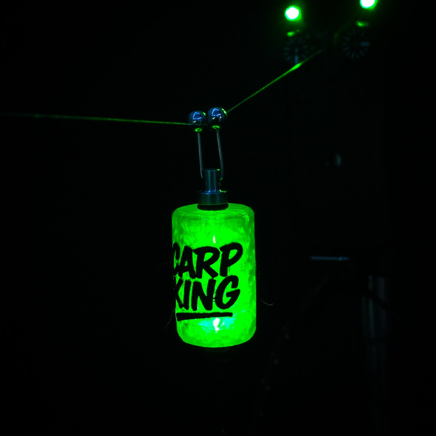 LED Powered Carp King Custom Carp Fishing Bobbins
