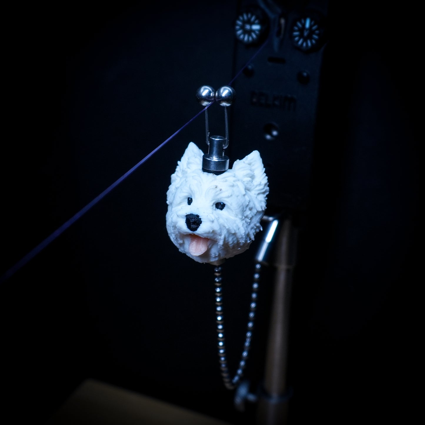Custom Westie Carp Fishing Bobbin