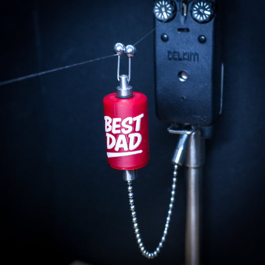 Custom Best Dad Red Carp Stainless Steel Carp Fishing Bobbins