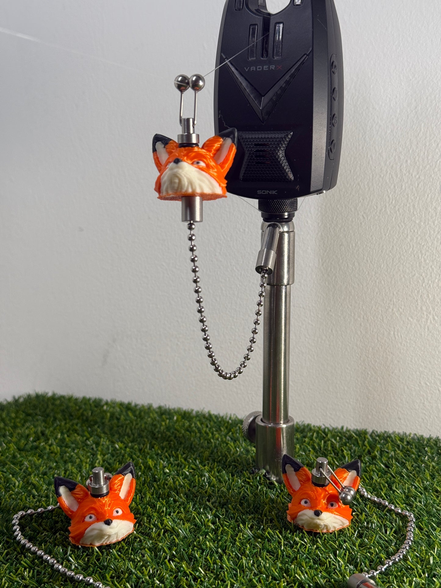 Custom Fox Carp Fishing Bobbins Metal Clips Bite Indicators