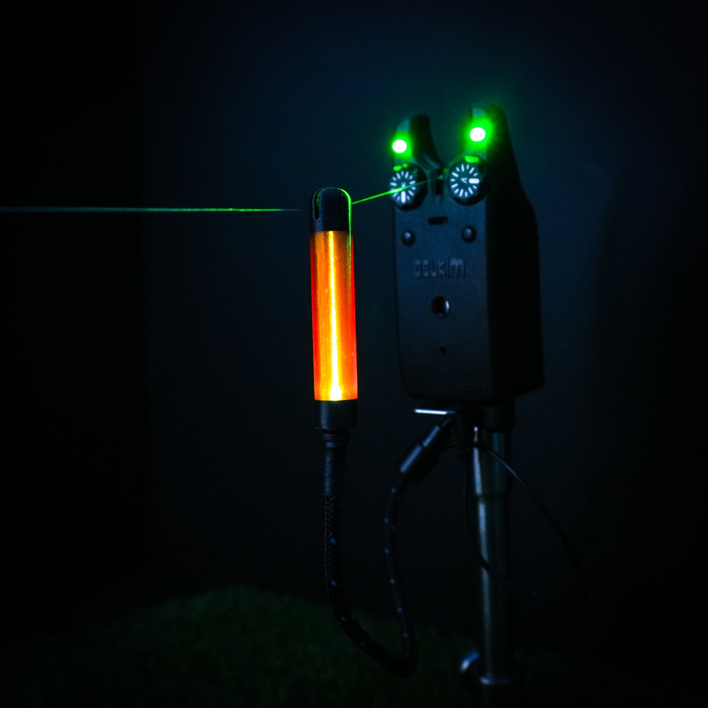 Amber GlowStickz LED Powered Custom Carp Fishing Bobbins