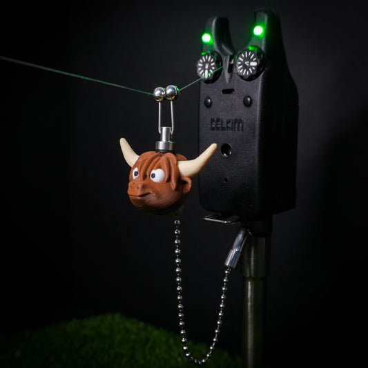 Custom Highland Cow Carp Stainless Steel Carp Fishing Bobbin