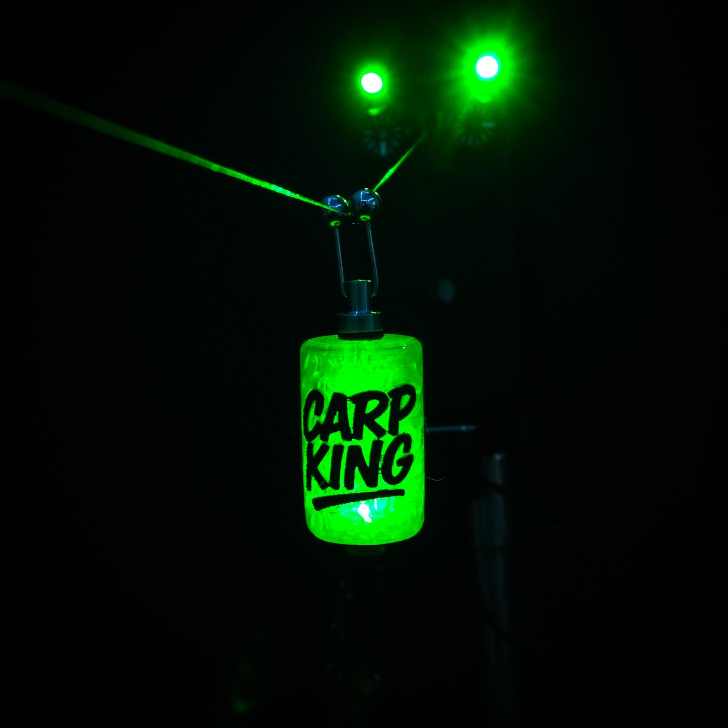 LED Powered Carp King Custom Carp Fishing Bobbins
