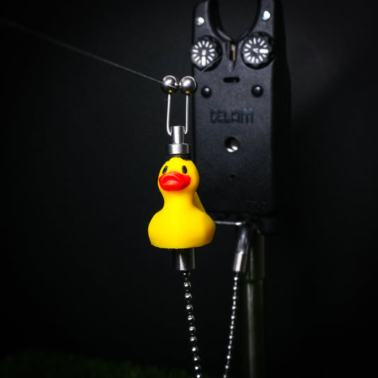 - Supporting Mens Mental Health Charity - Custom Rubber Duck Carp Fishing Bobbins Metal Clips Bite Indicators