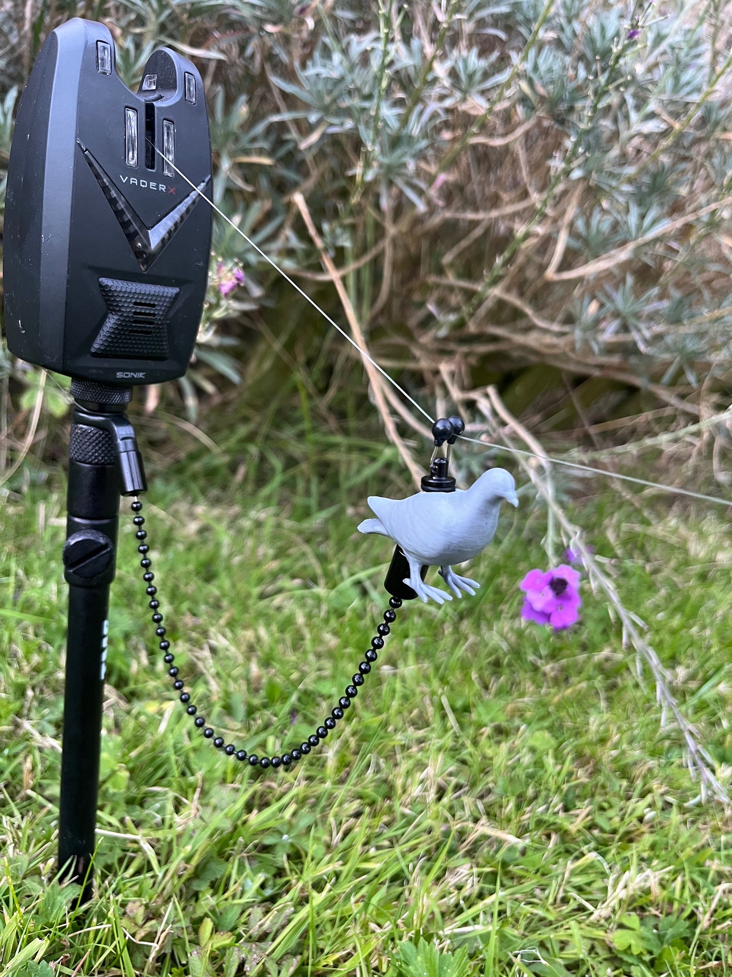 Custom Pigeon Carp Fishing Bobbins Metal Clips Bite Indicators