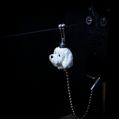 Custom White Cuban Havanese Carp Fishing Bobbin