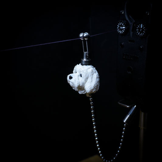 Custom White Cuban Havanese Carp Fishing Bobbin