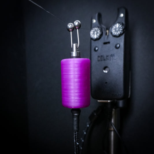 LED Powered Purple Custom Carp Fishing Bobbins