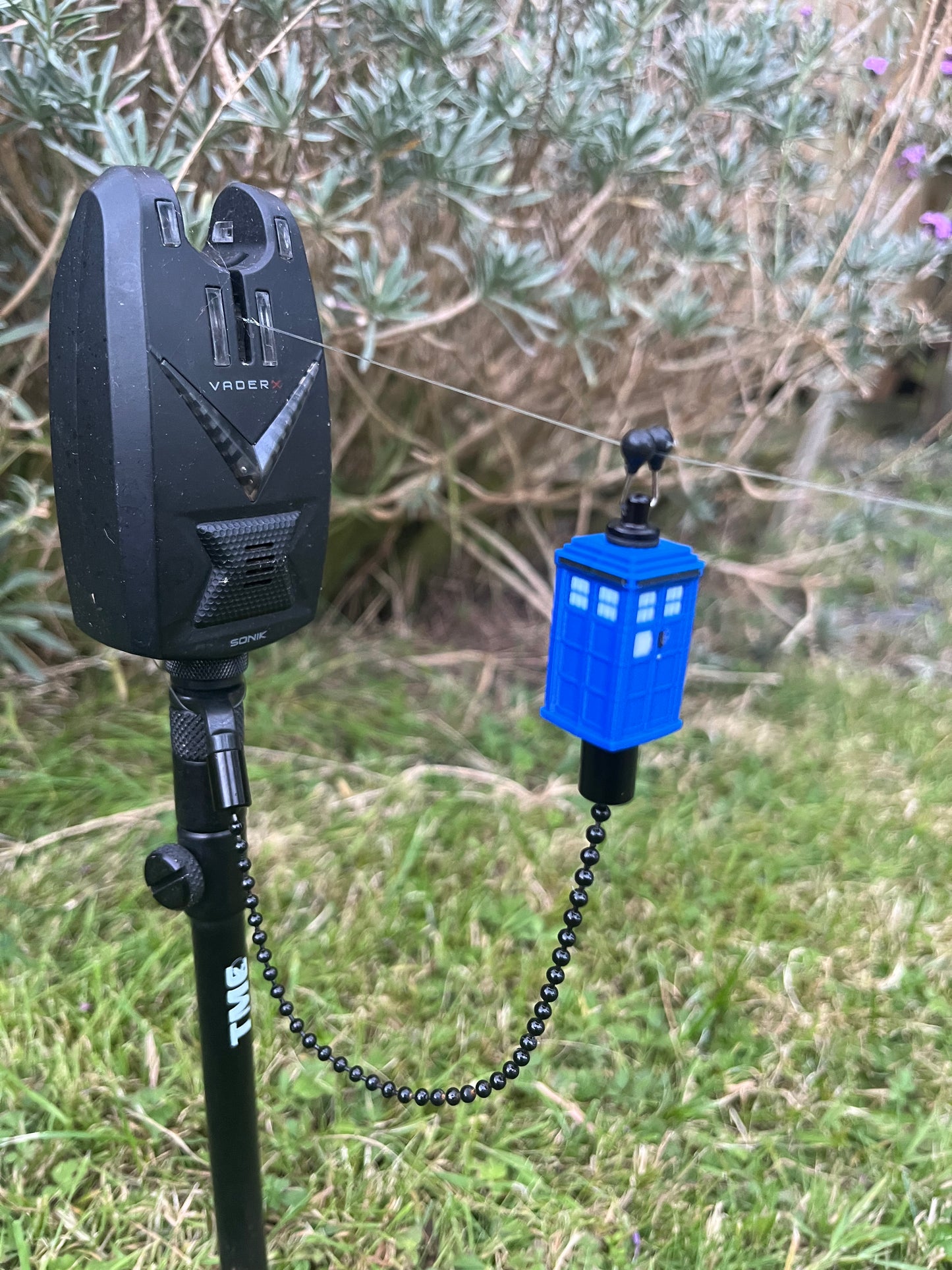 Custom Tardis Carp Fishing Bobbins Metal Clips Bite Indicators