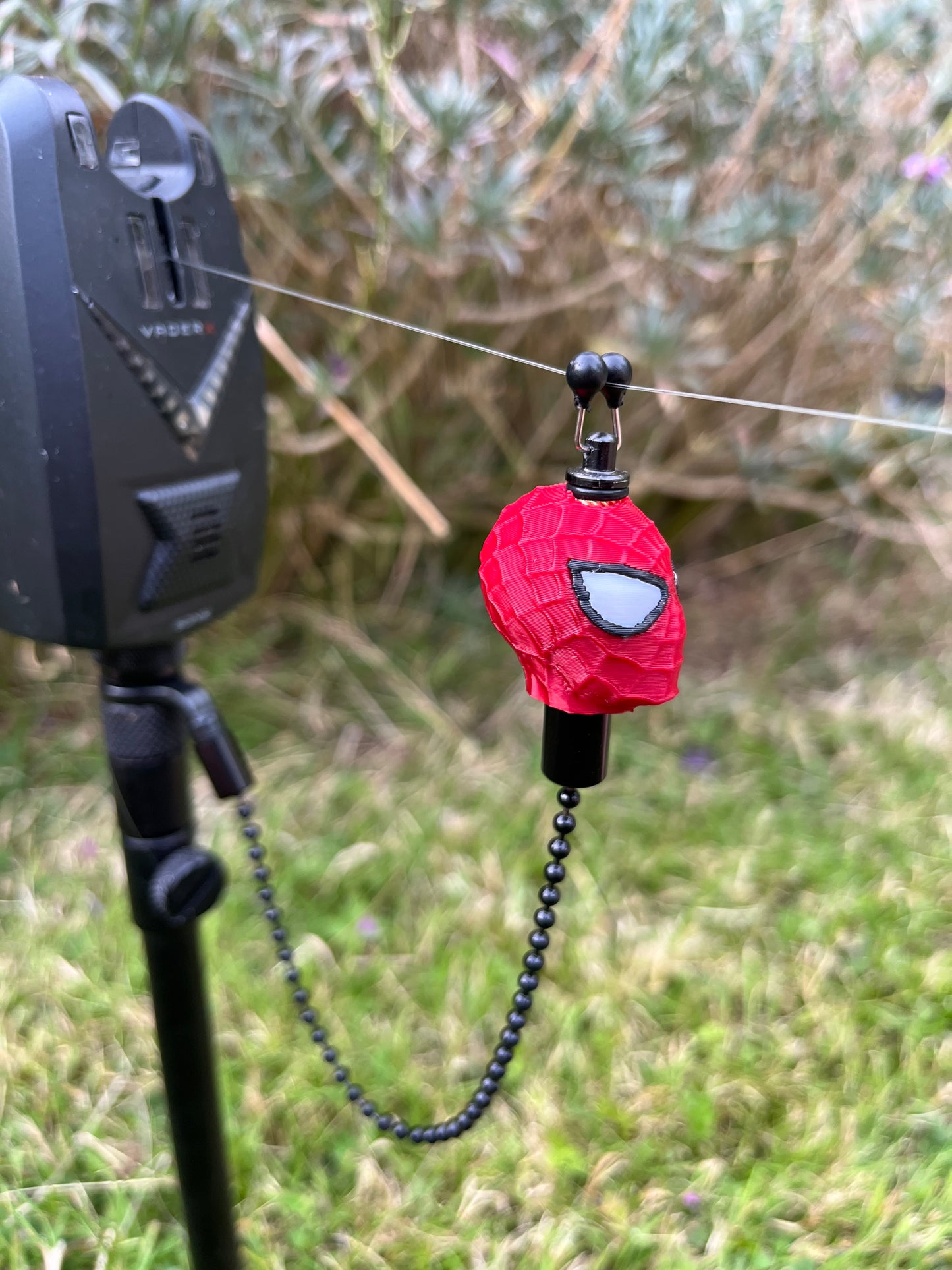 Custom Spiderman Carp Fishing Bobbins Metal Clips Bite Indicators