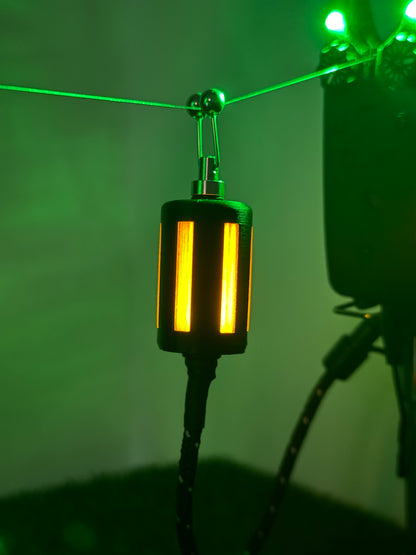 Amber Lanternz LED Powered Custom Carp Fishing Bobbins