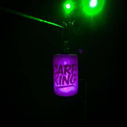 LED Powered Purple Carp King Custom Carp Fishing Bobbins