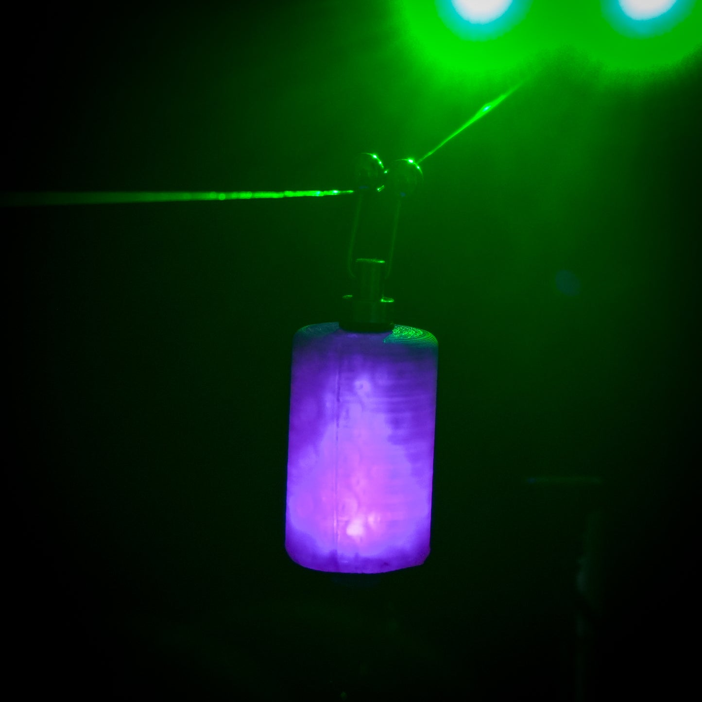 LED Powered Purple Custom Carp Fishing Bobbins