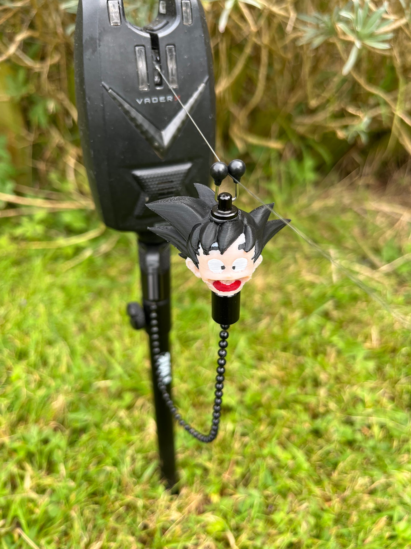 Custom Goku Carp Fishing Bobbins Metal Clips Bite Indicators