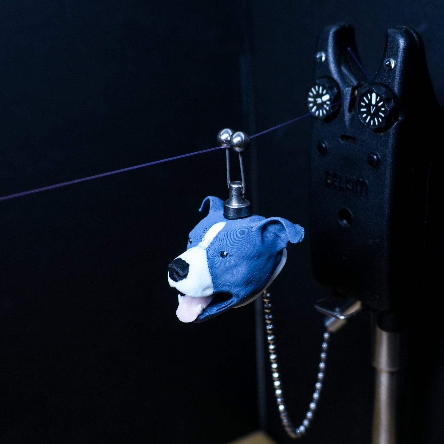 Staffy Blue and White Carp Fishing Bobbin