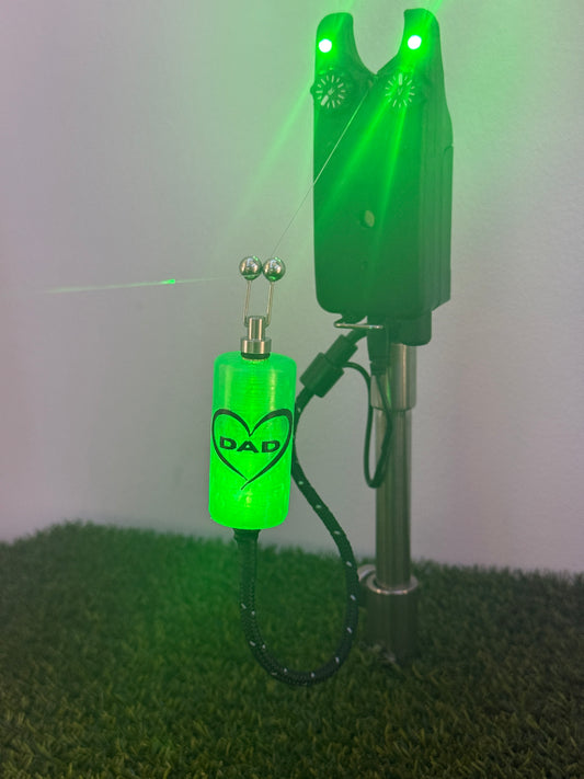 LED Powered Dad Custom Carp Fishing Bobbins