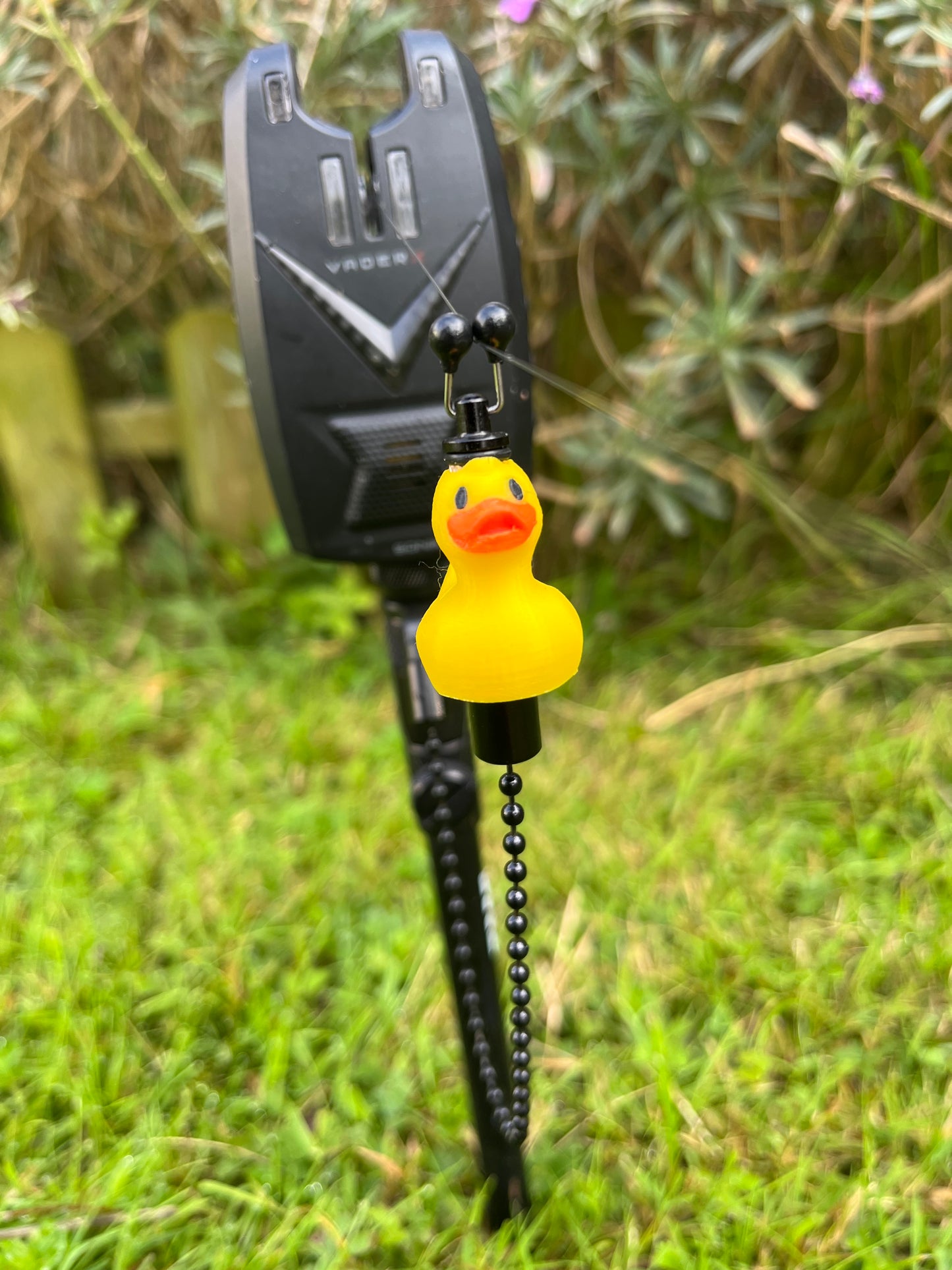 - Supporting Mens Mental Health Charity - Custom Rubber Duck Carp Fishing Bobbins Metal Clips Bite Indicators