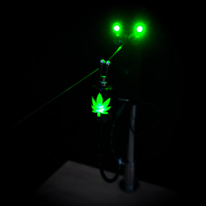 LED Powered 420 leaf Custom Carp Fishing Bobbin
