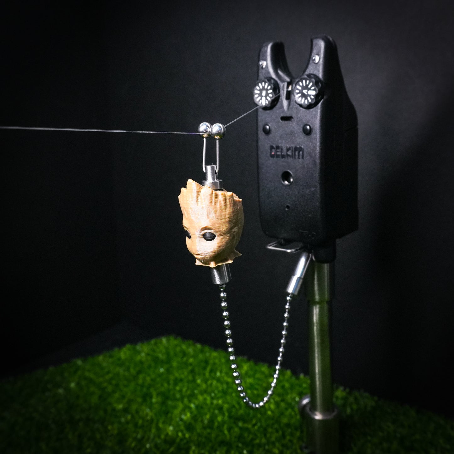 Custom Groot Carp Fishing Bobbins Metal Clips Bite Indicators