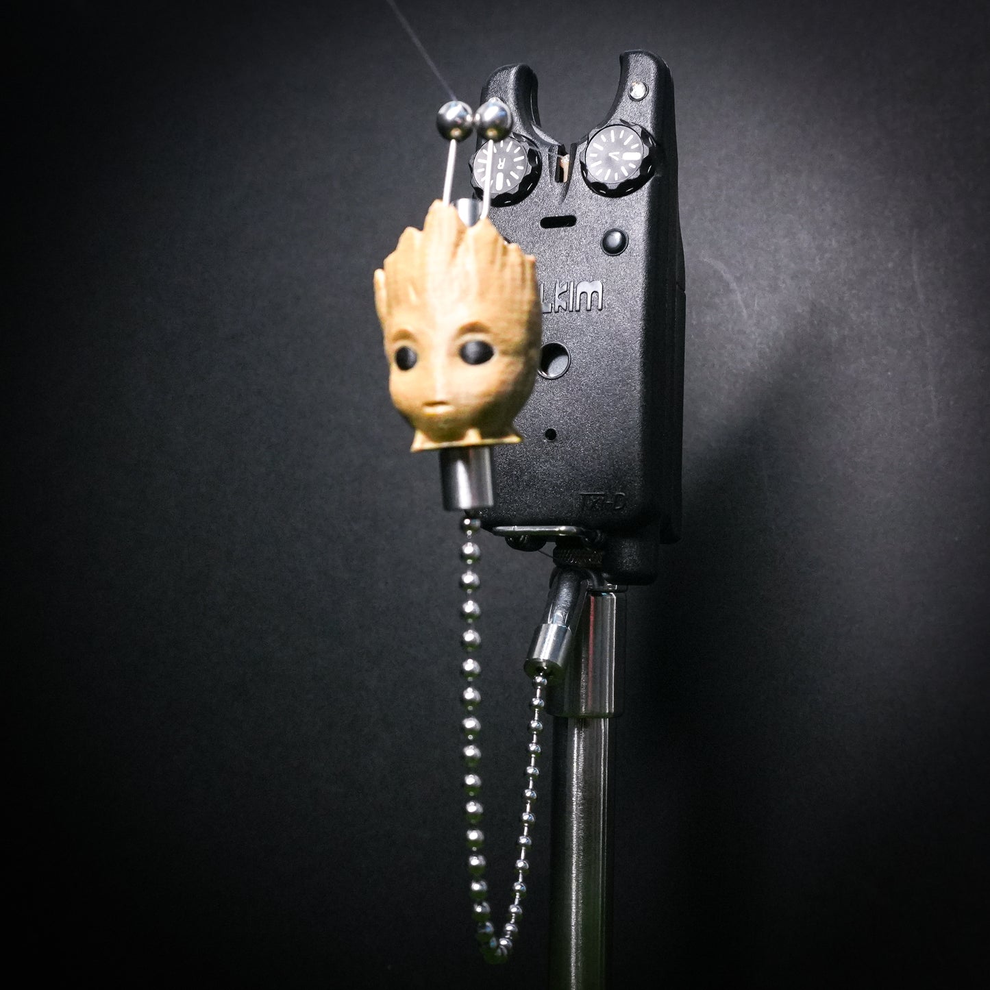 Custom Groot Carp Fishing Bobbins Metal Clips Bite Indicators