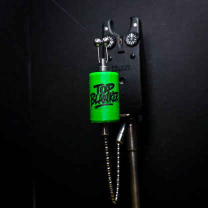 Custom Green Top Blanker Carp Fishing Bobbin