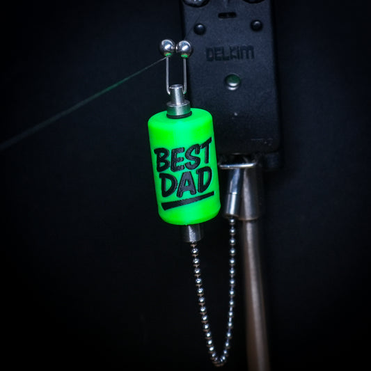 Custom Best Dad Green Carp Stainless Steel Carp Fishing Bobbins