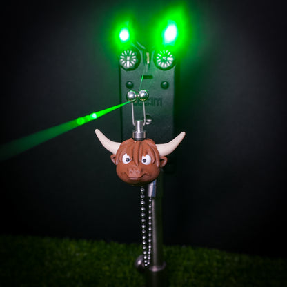 Custom Highland Cow Carp Stainless Steel Carp Fishing Bobbins