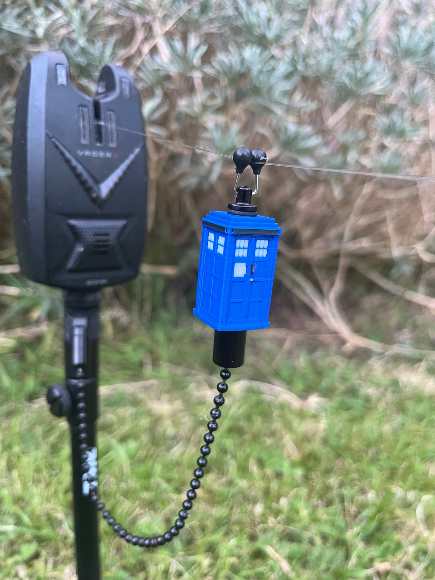 Custom Tardis Carp Fishing Bobbins Metal Clips Bite Indicators