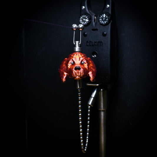 Custom Labradoodle Red/Copper Carp Fishing Bobbin
