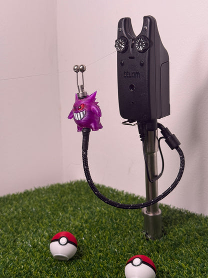 LED Powered Flashing Gengar Carp Fishing Bobbins
