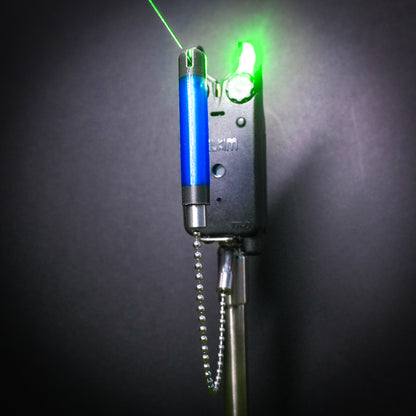 Tackletek Blue Stickz Carp Fishing Bobbins Metal Clips Bite Indicators