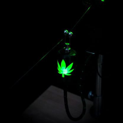 LED Powered 420 leaf Custom Carp Fishing Bobbin